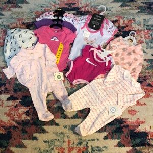 Baby girl pack sizing newborn to 6 months